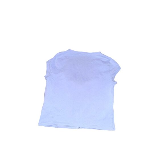 Abercrombie & Fitch Soft A&F Collection Square Neck Cropped Top Blue size Large - Picture 3 of 3